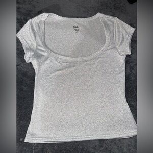 Blink Silver Women's Crop Top